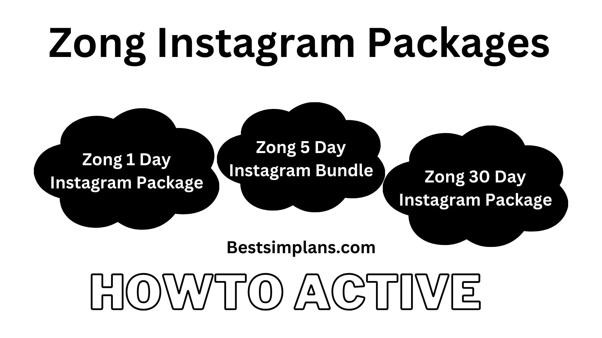 Zong Instagram Packages Code 2024