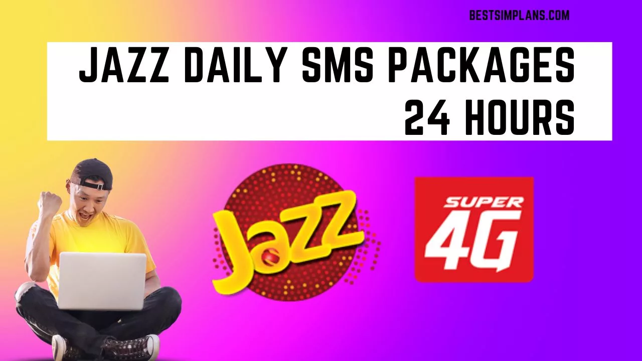 Jazz Daily SMS Packages 24 hours
