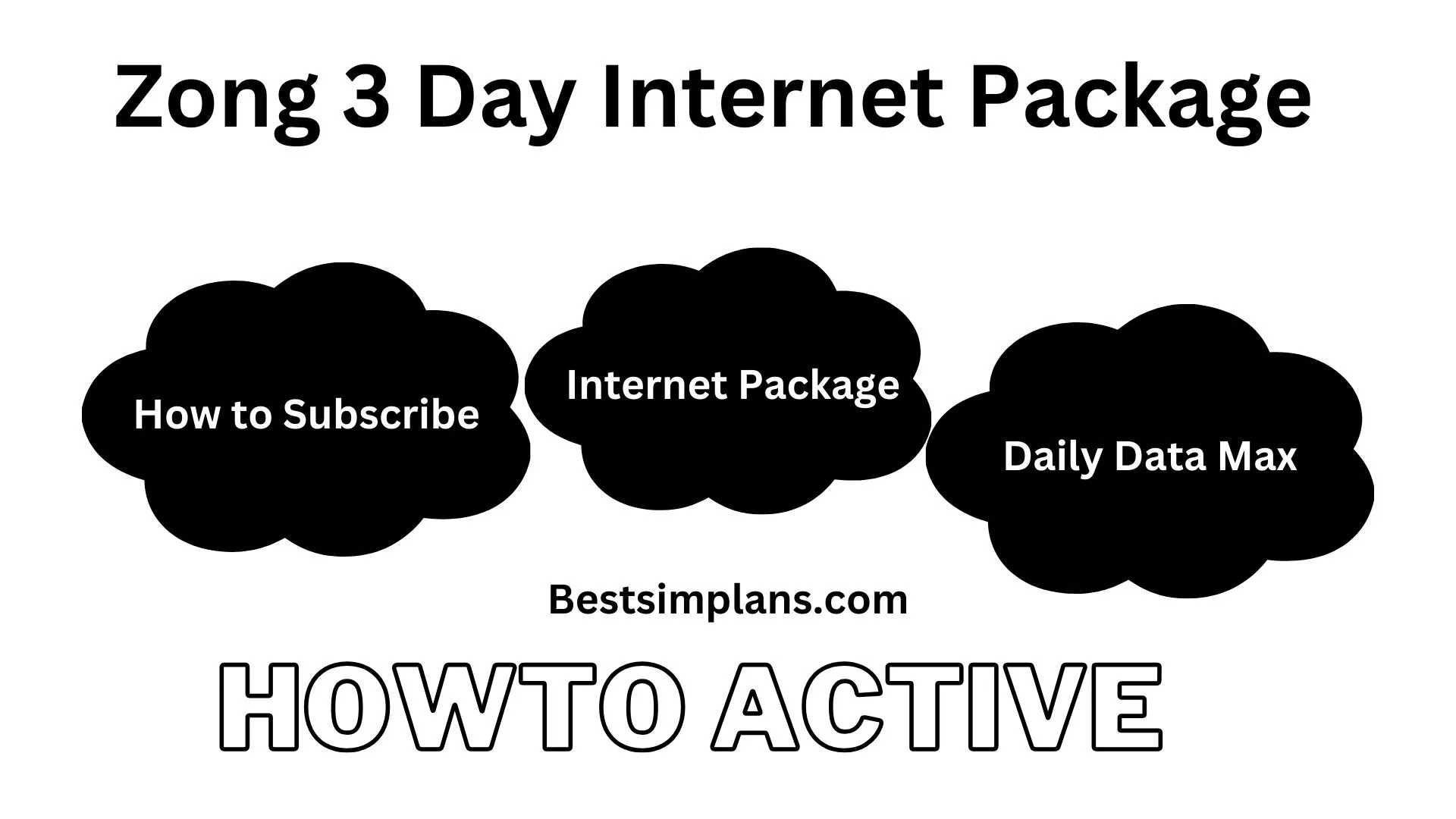 Zong 3 Day Internet Package Code