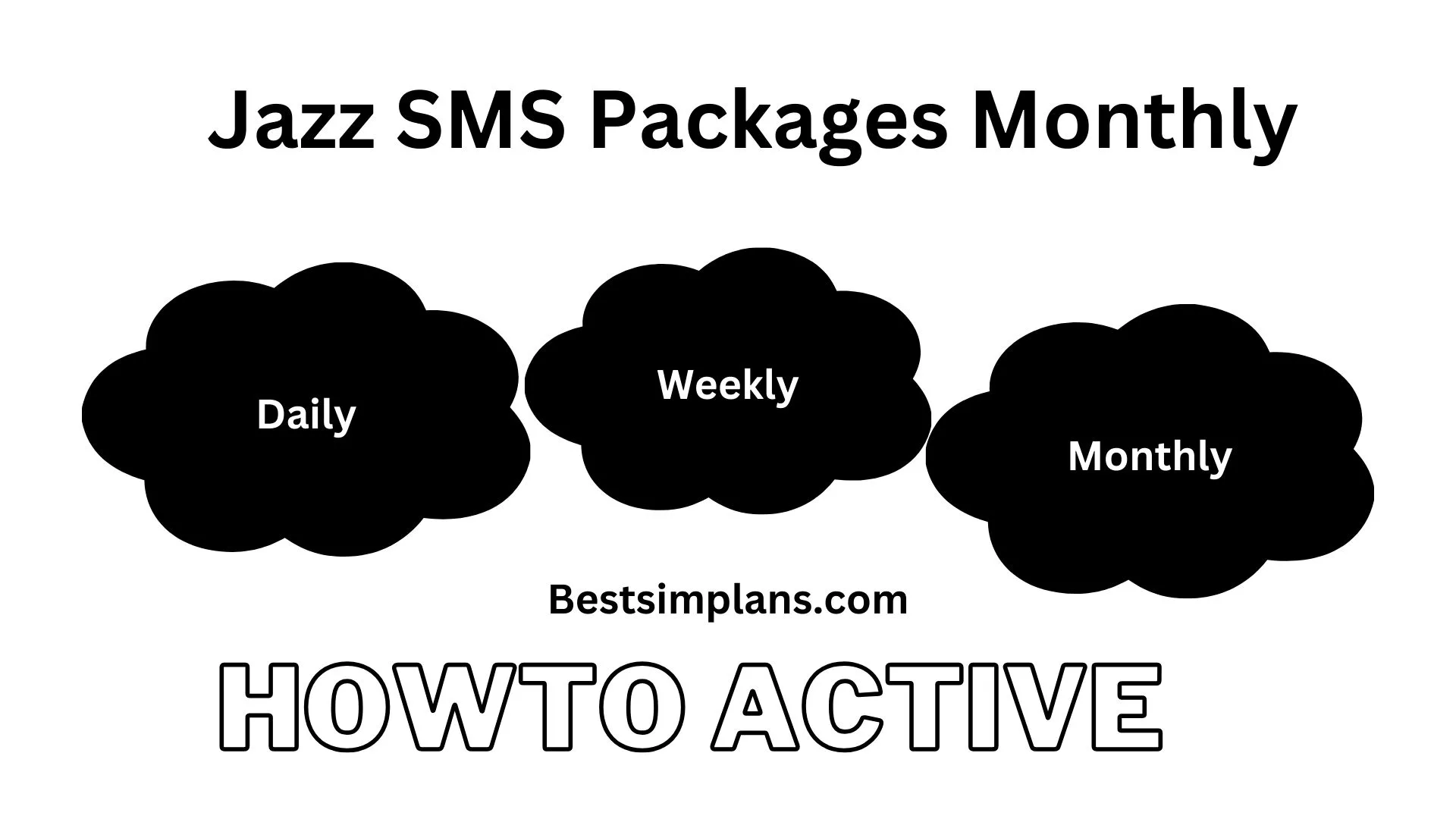 Jazz SMS Packages Monthly & weekly 2024