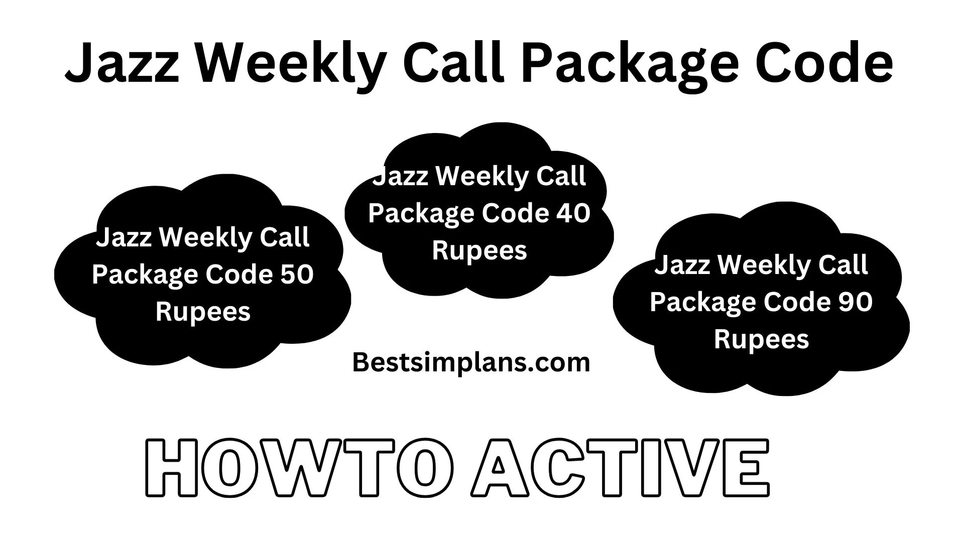 Jazz Weekly Call Package Code 50 Rupees