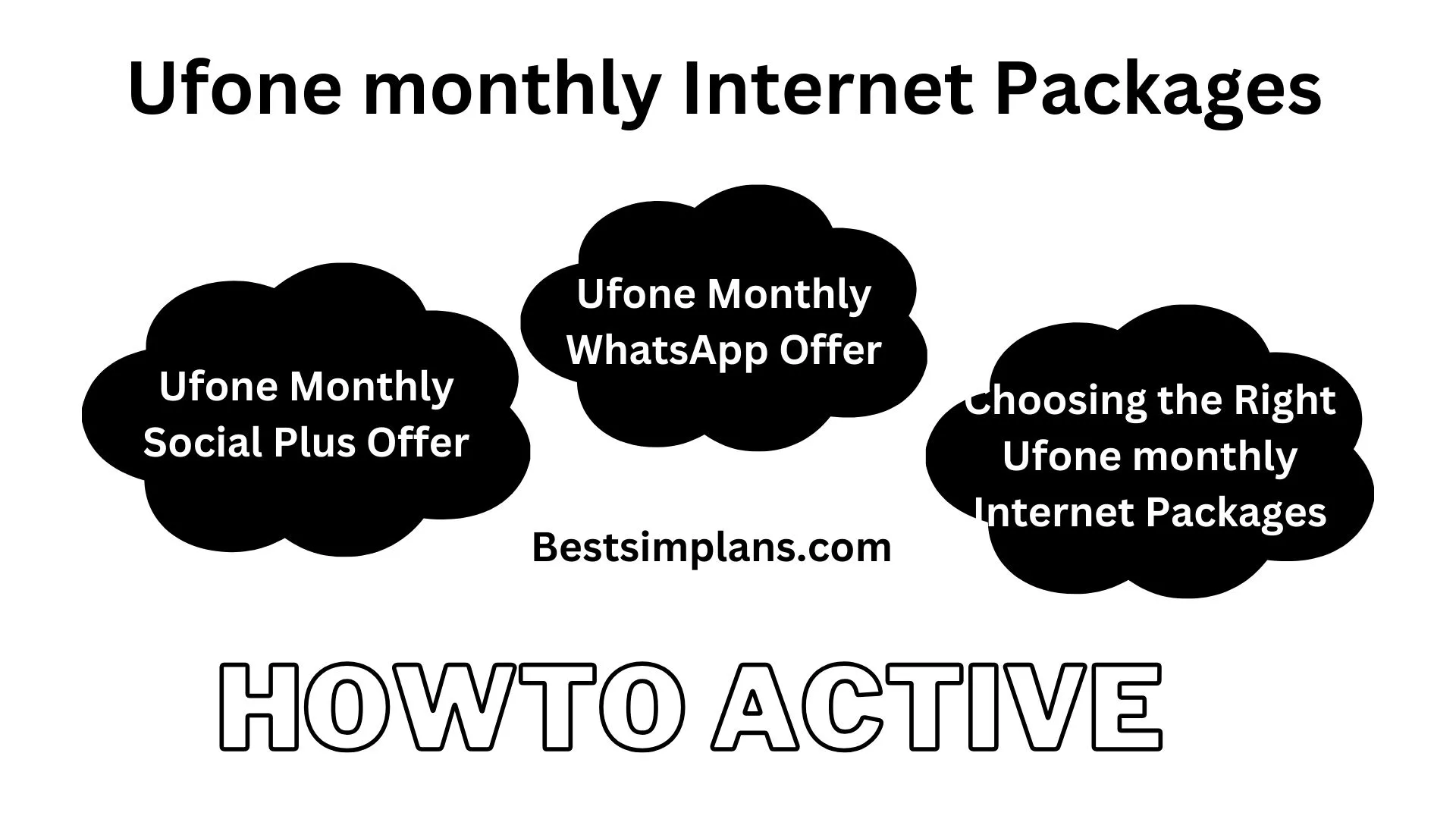 Ufone monthly Internet Packages all in one 2024