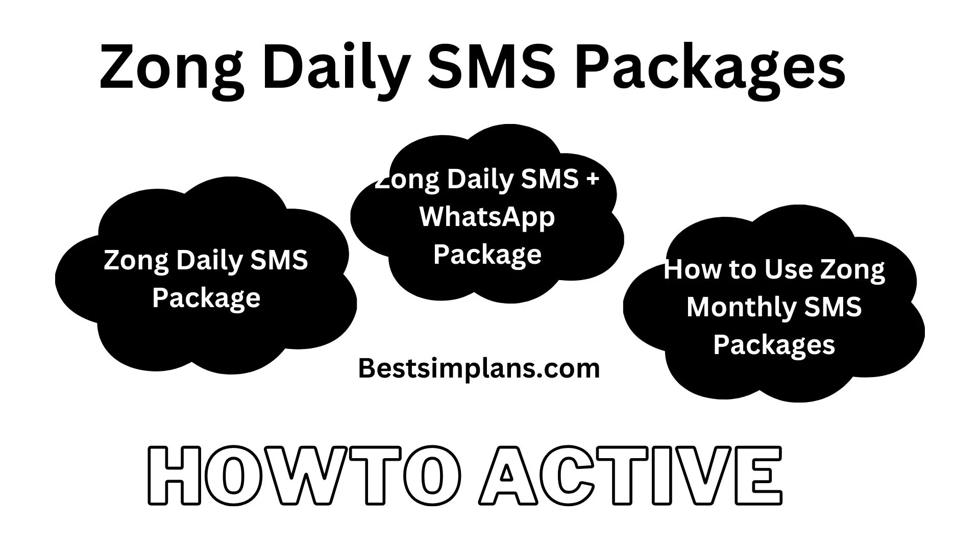 Zong Daily SMS Packages 2024