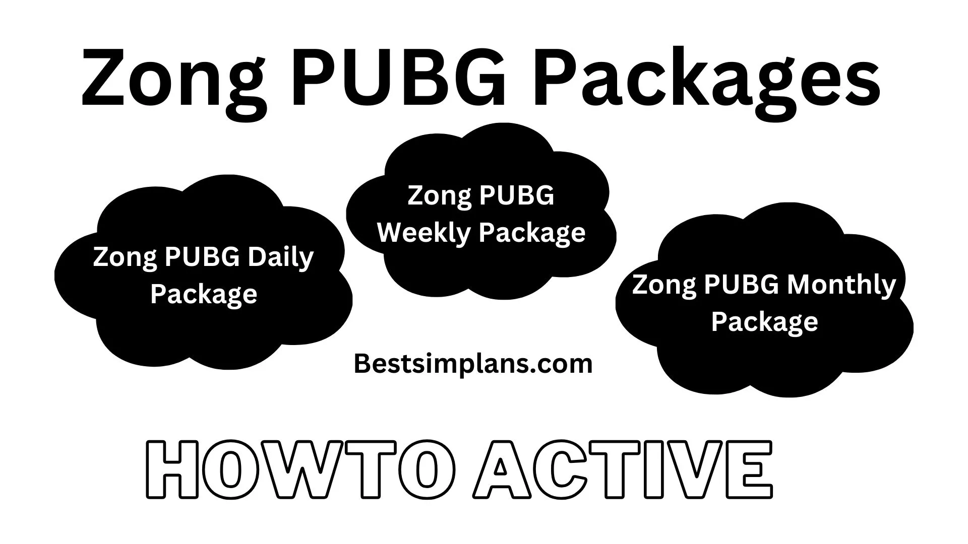 Zong PUBG Packages 1 Day, 7 Day & 30 Day