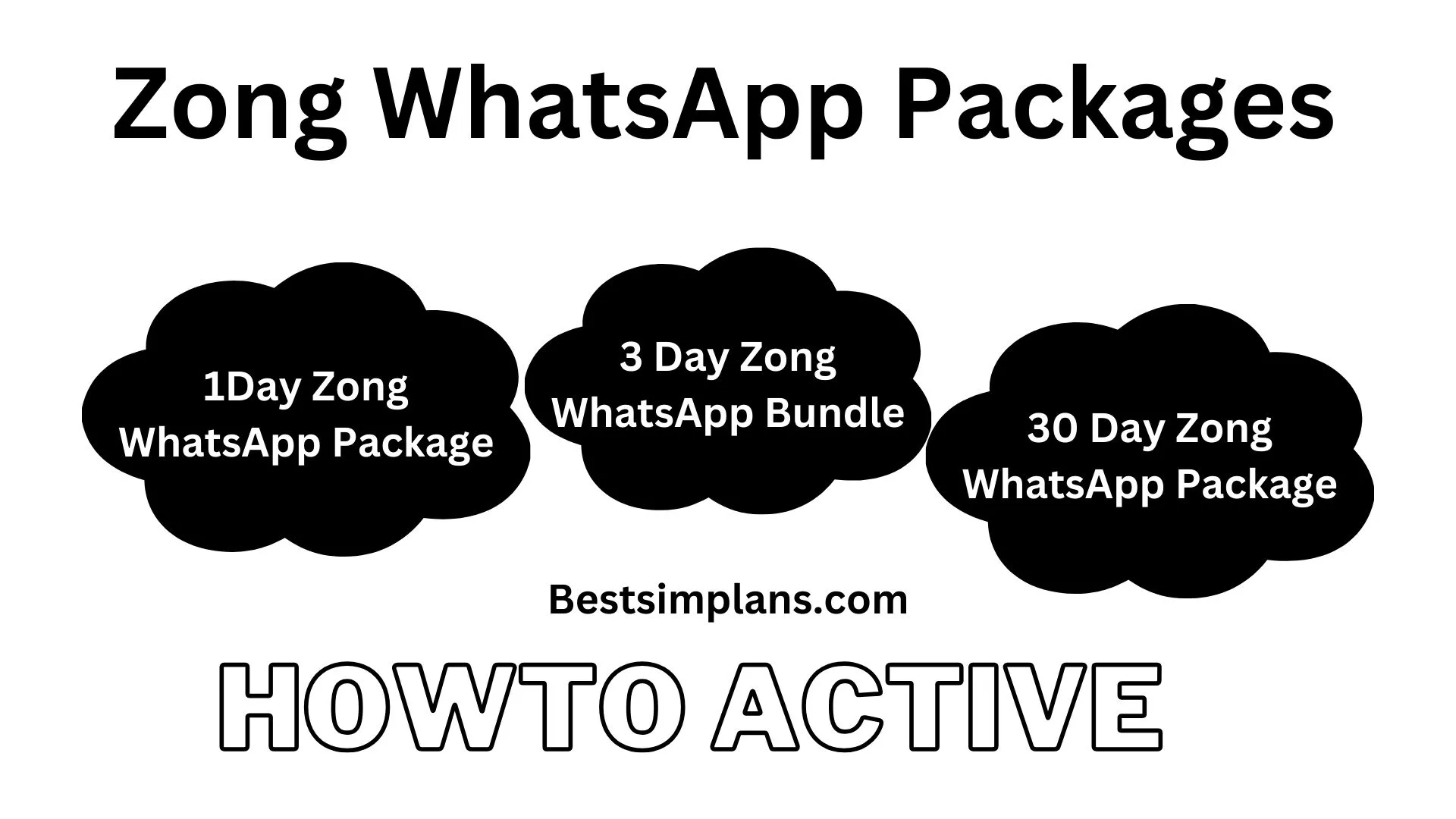 Zong Whatsapp Packages Monthly unlimited Mahana