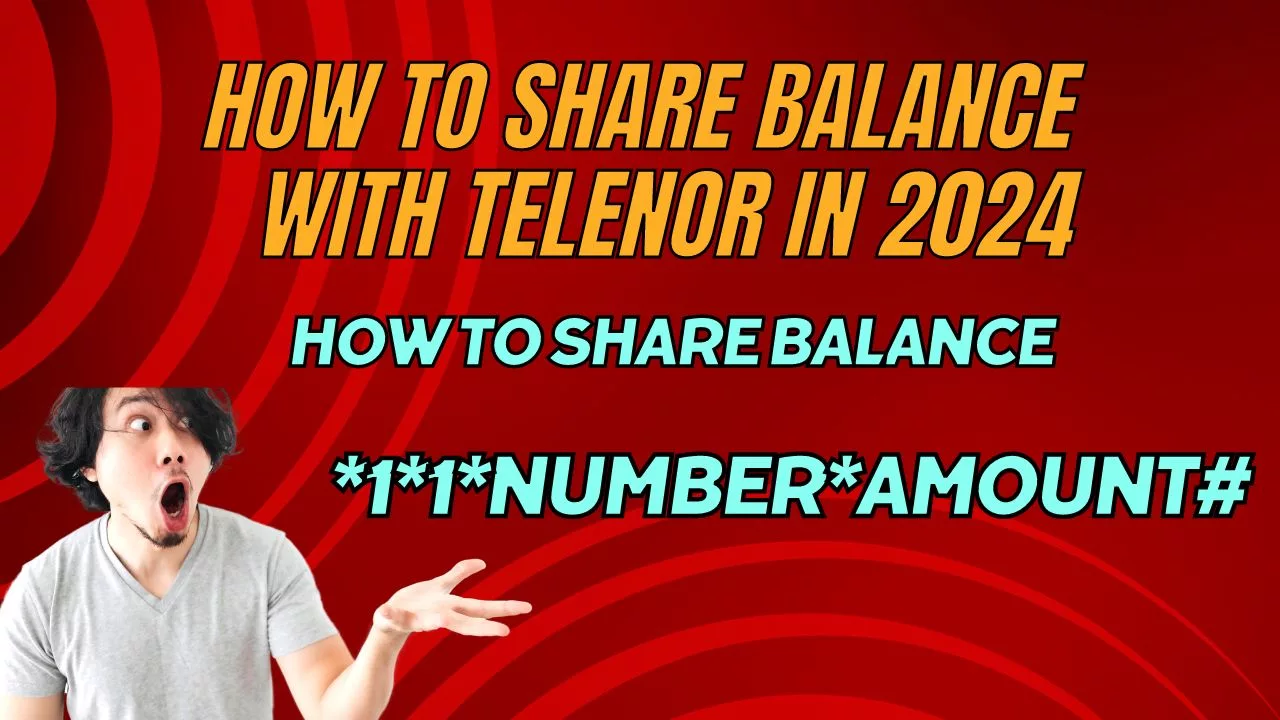 How to Share Balance with Telenor in 2024
