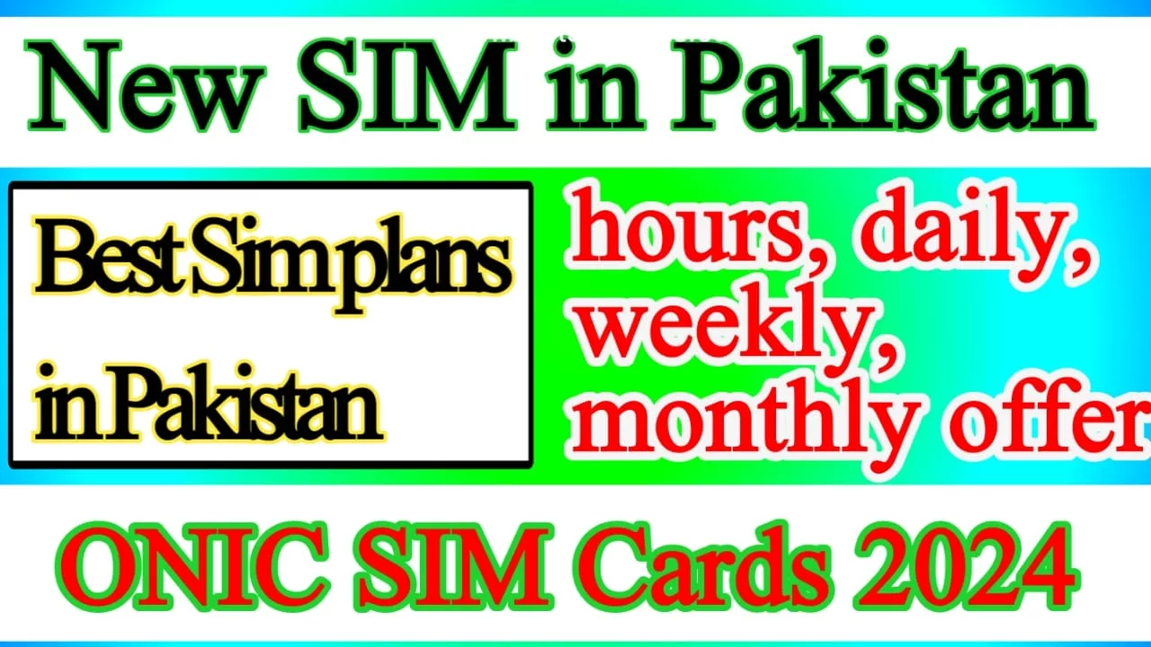 Onic Sim Cards – New SIM in Pakistan 2024