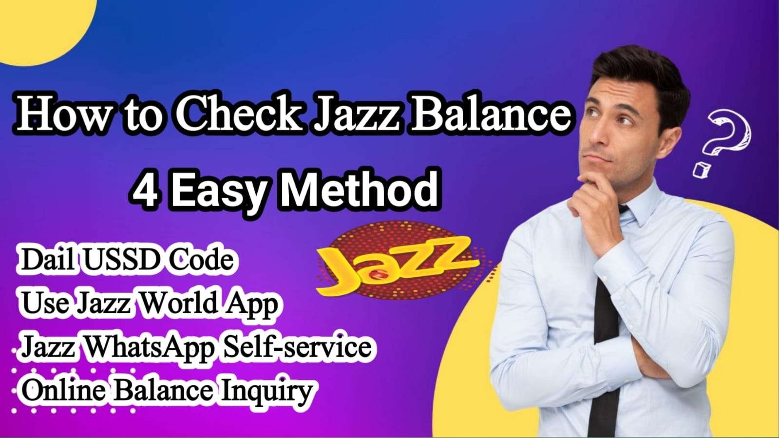 How to Check Your Jazz Balance in Pakistan