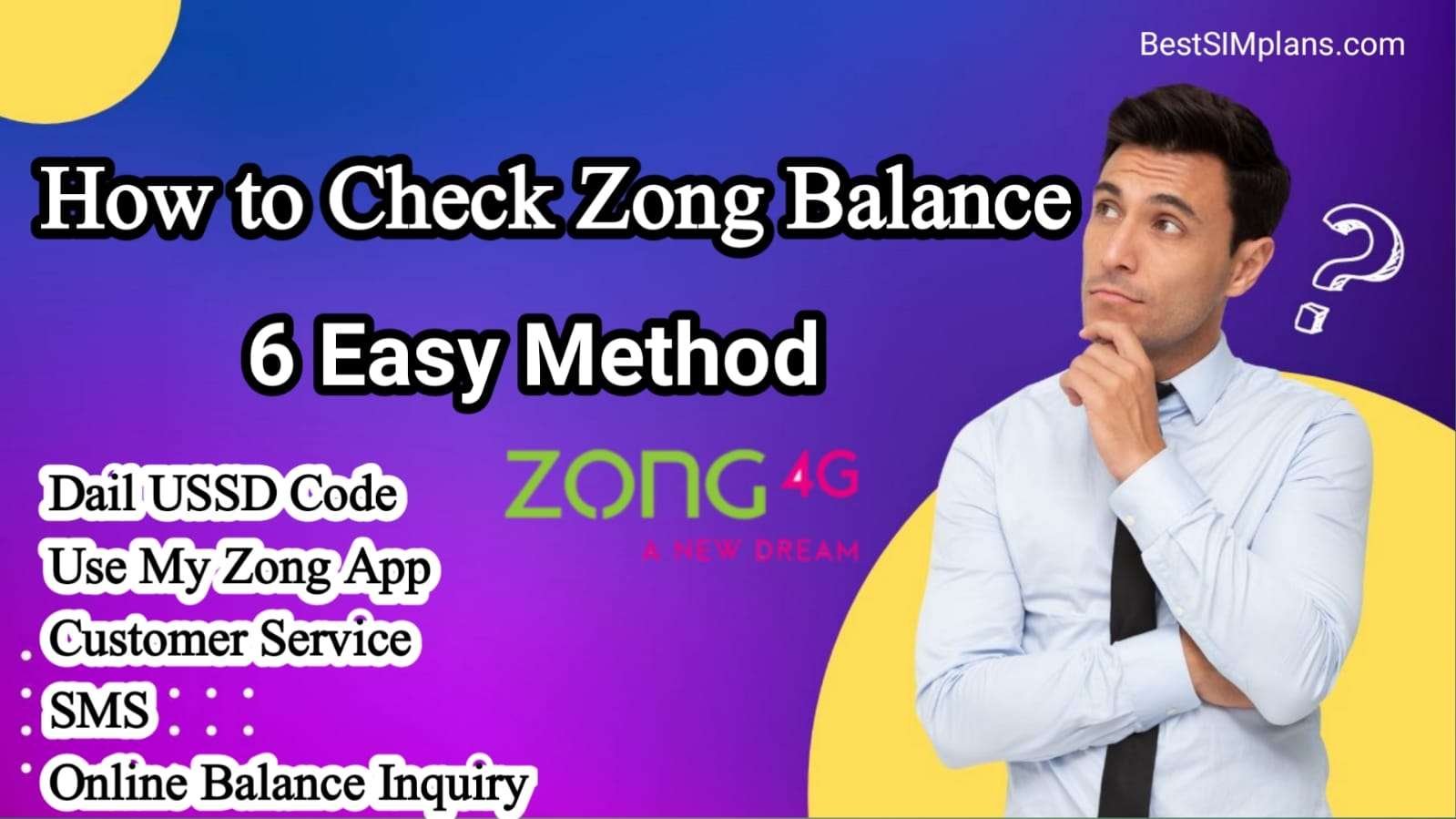 How to Check Your Zong Balance 2024