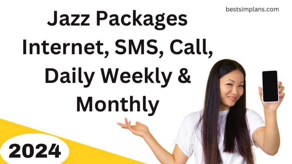 Jazz Packages Internet, SMS, Call, Daily Weekly & Monthly