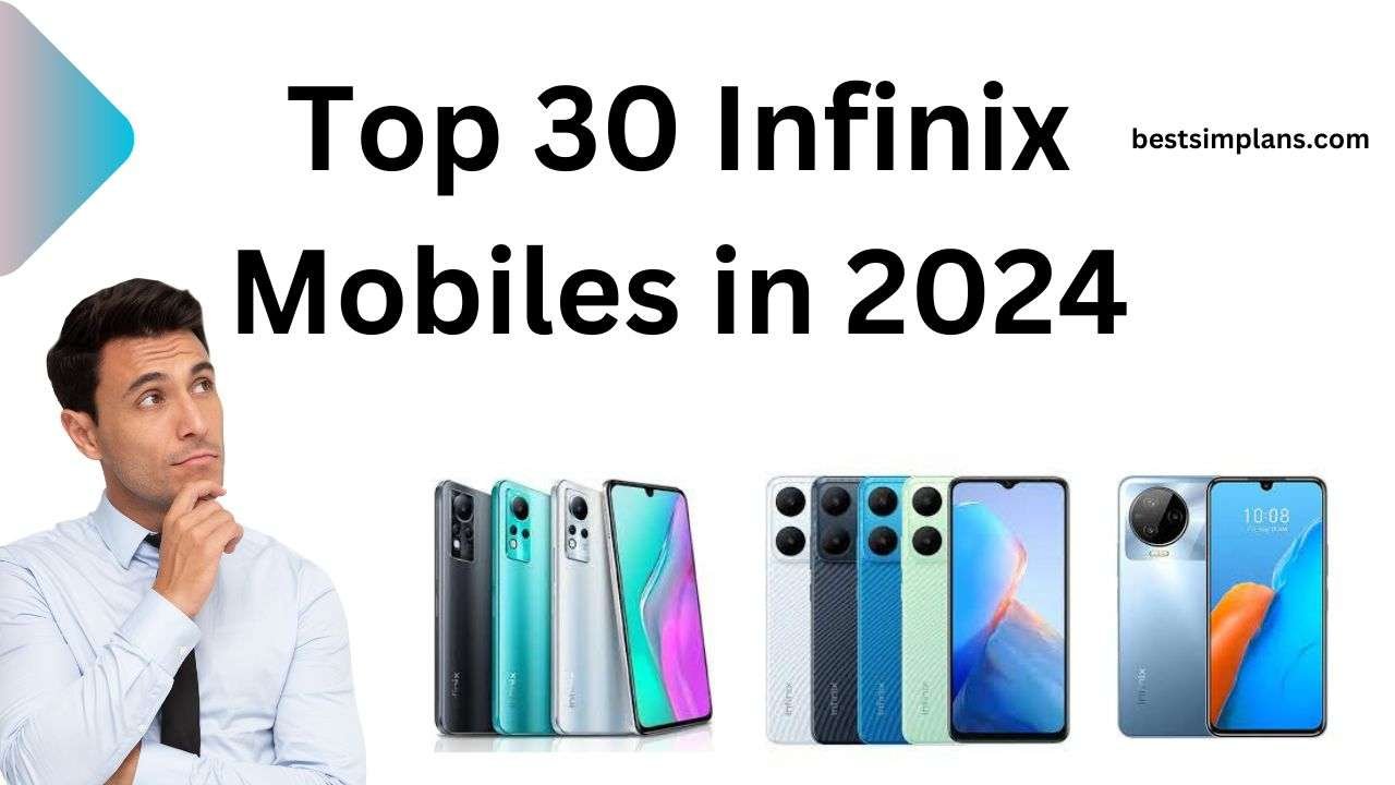 Top 30 Infinix Mobiles in 2024